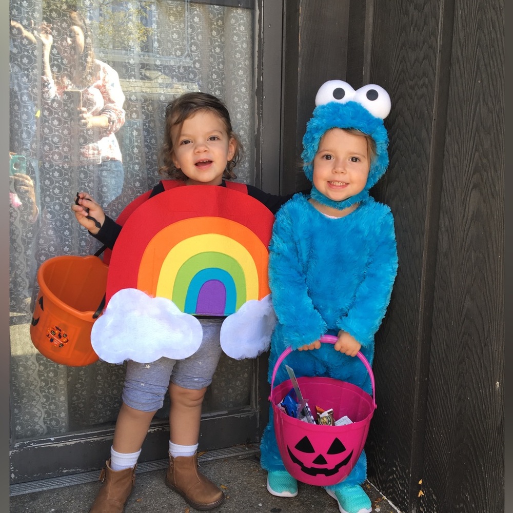 Cookie Monster Toddler Costume - Size 3T-4T